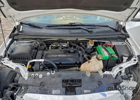 2016 Chevrolet Sonic Lt from USA, damaged, VIN 1G1JC5SH5G4102983